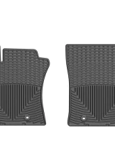WeatherTech All Weather Floor Mats Black Front                                     - W307 - Image 2