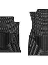 WeatherTech All Weather Floor Mats Black Front                                     - W308 - Image 2