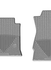 WeatherTech All Weather Floor Mats Gray Front                                     - W309GR - Image 2