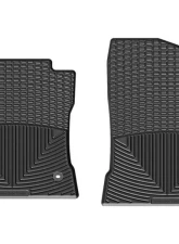 WeatherTech All Weather Floor Mats Black Front                                     - W320 - Image 2