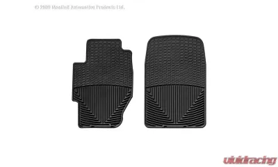 WeatherTech All Weather Floor Mats Black Front - W34