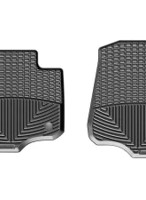 WeatherTech All Weather Floor Mats Black Front                                     - W345 - Image 2