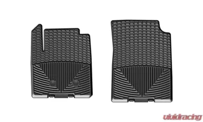 WeatherTech All Weather Floor Mats Black Front - W348