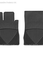 WeatherTech All Weather Floor Mats Black Front                                     - W36 - Image 2