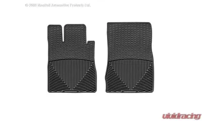 WeatherTech All Weather Floor Mats Black Front - W36