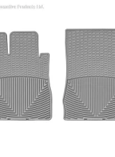 WeatherTech All Weather Floor Mats Gray Front                                     - W36GR - Image 2