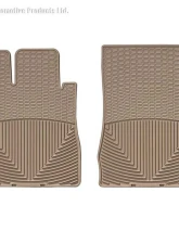 WeatherTech All Weather Floor Mats Tan Front                                     - W36TN - Image 2