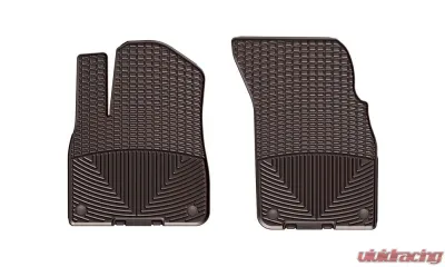 WeatherTech All Weather Floor Mats Cocoa Front - W376CO