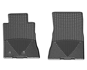 WeatherTech All Weather Floor Mats Black Front