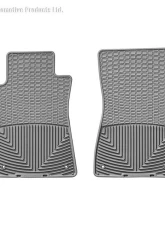 WeatherTech All Weather Floor Mats Gray Front                                     - W37GR - Image 2