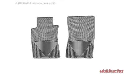 WeatherTech All Weather Floor Mats Gray Front - W37GR