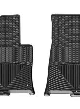 WeatherTech All Weather Floor Mats Black Front                                     - W385 - Image 2