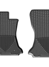 WeatherTech All Weather Floor Mats Black Front                                     - W387 - Image 2