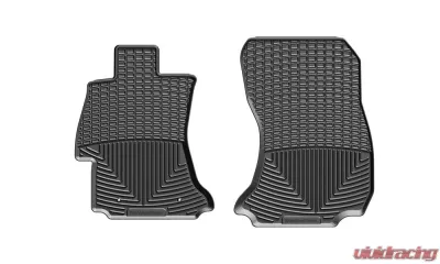 WeatherTech All Weather Floor Mats Black Front - W387
