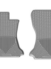 WeatherTech All Weather Floor Mats Gray Front                                     - W387GR - Image 2