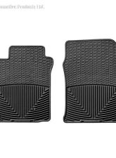 WeatherTech All Weather Floor Mats Black Front                                     - W39 - Image 2