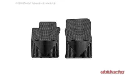 WeatherTech All Weather Floor Mats Black Front - W39