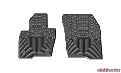 WeatherTech All Weather Floor Mats Black Front - W395