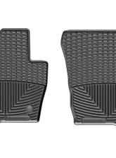 WeatherTech All Weather Floor Mats Black Front                                     - W395 - Image 2