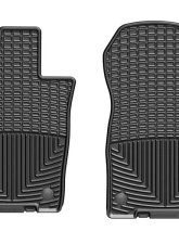 WeatherTech All Weather Floor Mats Black Front                                     - W399 - Image 2