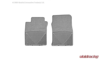 WeatherTech All Weather Floor Mats Gray Front - W39GR