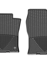 WeatherTech All Weather Floor Mats Black Front                                     - W400 - Image 2