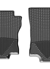 WeatherTech All Weather Floor Mats Black Front                                     - W412 - Image 2