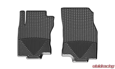 WeatherTech All Weather Floor Mats Black Front - W412