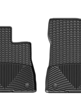 WeatherTech All Weather Floor Mats Black Front                                     - W421 - Image 2