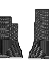 WeatherTech All Weather Floor Mats Black Front                                     - W429 - Image 2