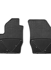 WeatherTech All Weather Floor Mats Black Front                                     - W43 - Image 2