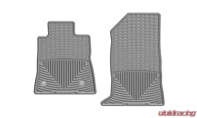 WeatherTech All Weather Floor Mats Gray Front - W437GR