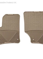 WeatherTech All Weather Floor Mats Tan Front                                     - W46TN - Image 2