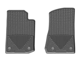 WeatherTech All Weather Floor Mats Black Front