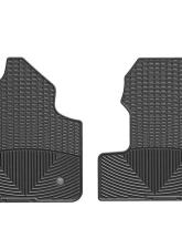 WeatherTech All Weather Floor Mats Black Front                                     - W481 - Image 2