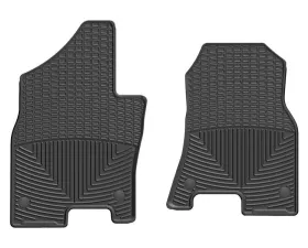 WeatherTech All Weather Floor Mats Black Front