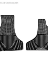 WeatherTech All Weather Floor Mats Black Front                                     - W51 - Image 2