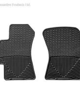 WeatherTech All Weather Floor Mats Black Front                                     - W52 - Image 2