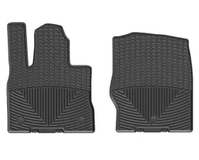 WeatherTech All Weather Floor Mats Black Front