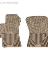 WeatherTech All Weather Floor Mats Tan Front                                     - W52TN - Image 2
