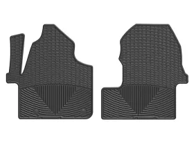 WeatherTech All Weather Floor Mats Black Front