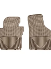 WeatherTech All Weather Floor Mats Tan Front                                     - W53TN - Image 2