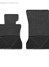 WeatherTech All Weather Floor Mats Black Front                                     - W62 - Image 2