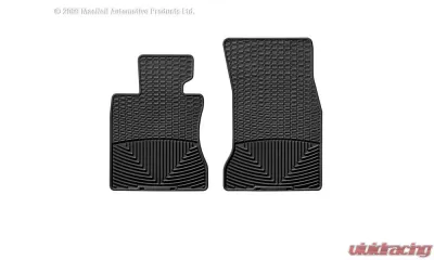 WeatherTech All Weather Floor Mats Black Front - W62
