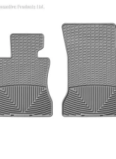 WeatherTech All Weather Floor Mats Gray Front                                     - W62GR - Image 2