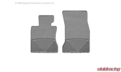 WeatherTech All Weather Floor Mats Gray Front - W62GR
