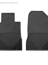 WeatherTech All Weather Floor Mats Black Front                                     - W65 - Image 2