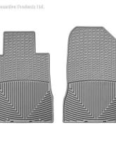 WeatherTech All Weather Floor Mats Gray Front                                     - W65GR - Image 2