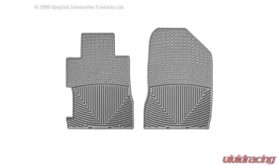 WeatherTech All Weather Floor Mats Gray Front - W65GR
