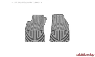 WeatherTech All Weather Floor Mats Gray Front Audi - W67GR
